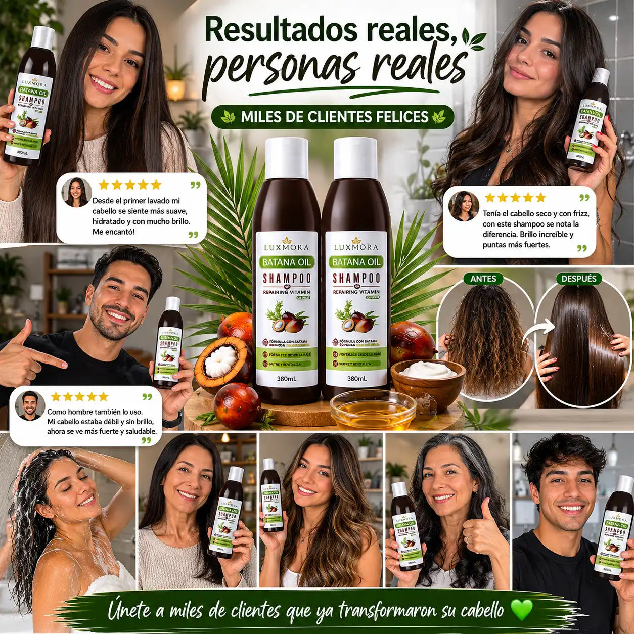 Luxmora Batana Hair Care™ 2X1 SOLO HOY