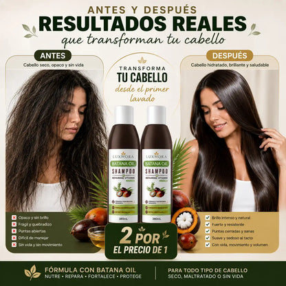 Luxmora Batana Hair Care™ 2X1 SOLO HOY